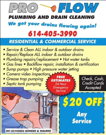 Drain Cleaning Plumbing Columbus OH